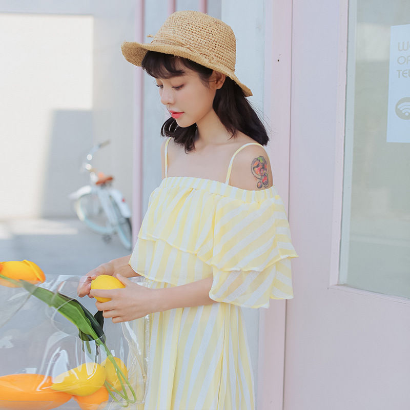 现在女人真会穿，直接穿个“隐形一字裙”不过确实漂亮