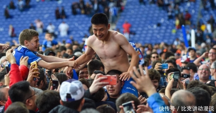 267天前率队进欧战封神,武磊从英雄沦为看客,