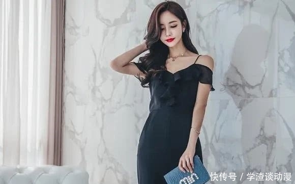 吊带|美图图鉴：孙允珠，黑垭幽深镜泊湖蓝吊带阔腿裤