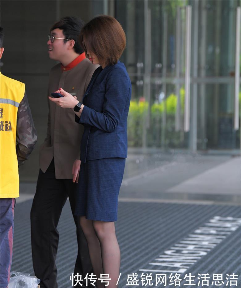 丝滑■街拍职业装的纵享丝滑!