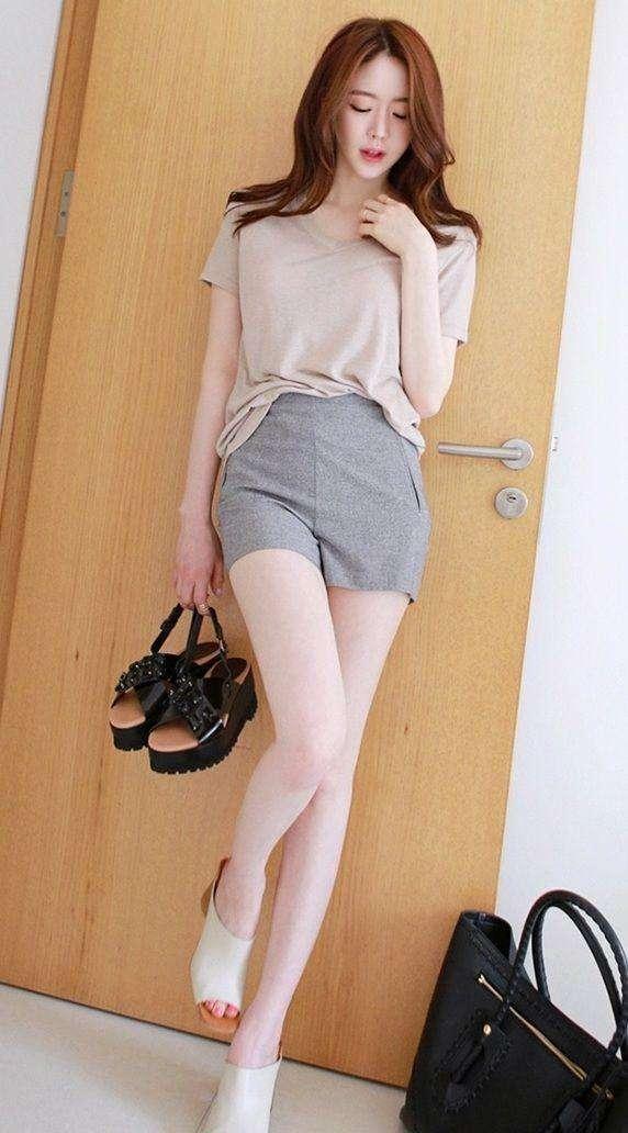 紧身裤个子高挑显腰身, 大方是一大亮点, 温婉的女人味