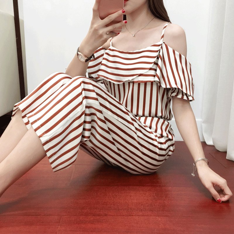 三伏天再穷也得打扮，看看新出炉的阔腿裤套装，上身显气质又靓丽