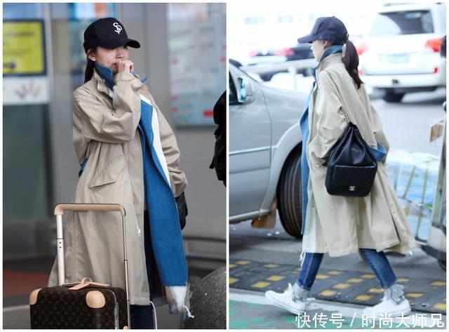 董洁真是扮嫩界的鼻祖！明明38岁的年纪却硬把自己捯饬成高中生