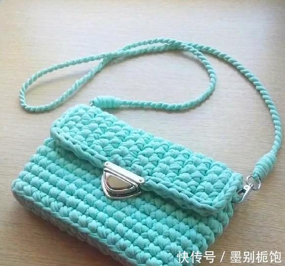 『手工』一点不比名牌包包差!多款手工编织的毛线包包,太时尚了
