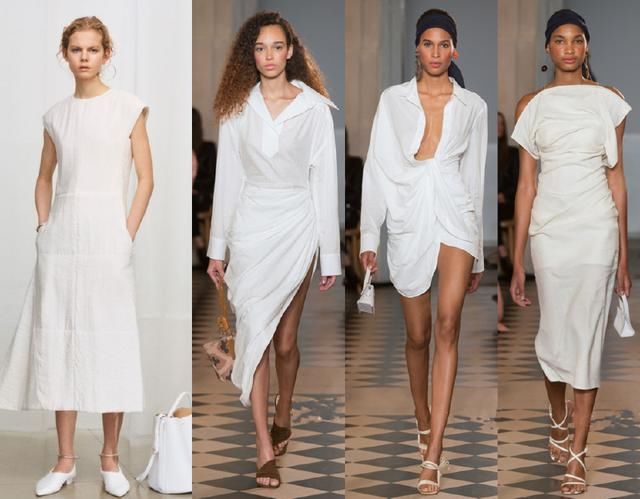 女生别总穿的花花绿绿，显得太俗气，这些冷淡风连衣裙更衬气质