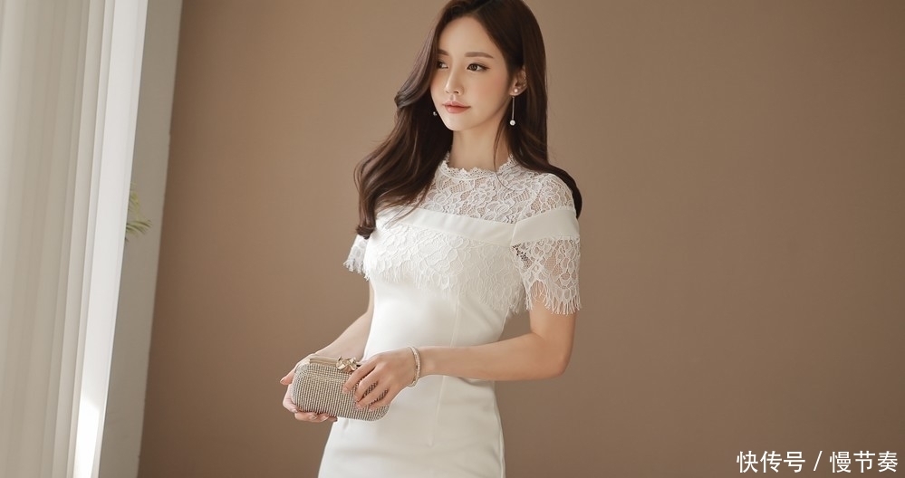 # 古典#春绣花玫蕾丝网纱披肩古典裙,女神孙允珠