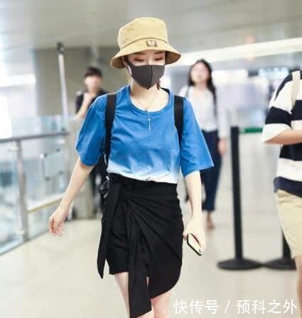 冯提莫真厉害, 150的身高穿包臀裙, 却给人170的气场