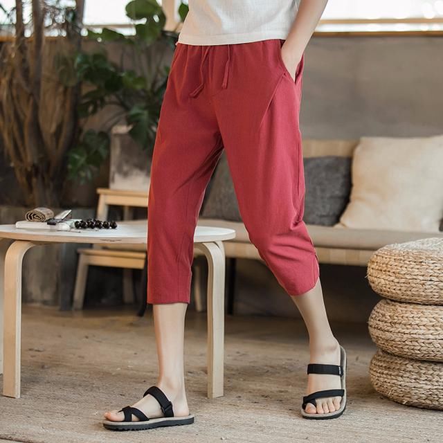 发现一种裤:叫“萝卜裤”，35男人穿劲爆有型，穿上凉爽到不想脱