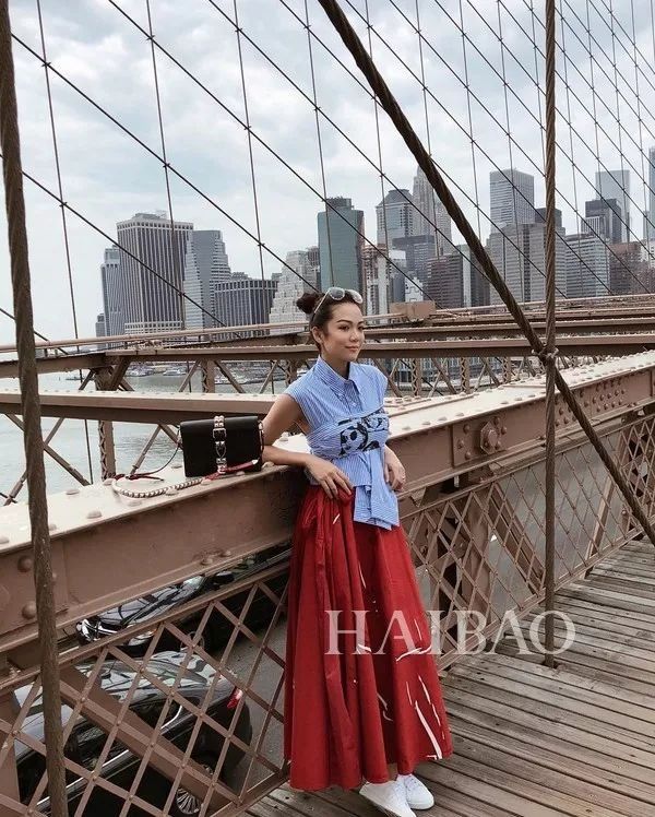 小个子夏日穿搭特辑!身高不足160cm的她们，怎么穿才能显高又时髦