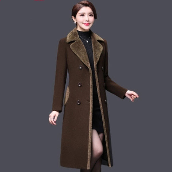 刚上架一种大衣:‘双面绒’一件比一件洋气，老婆穿减龄超显嫩