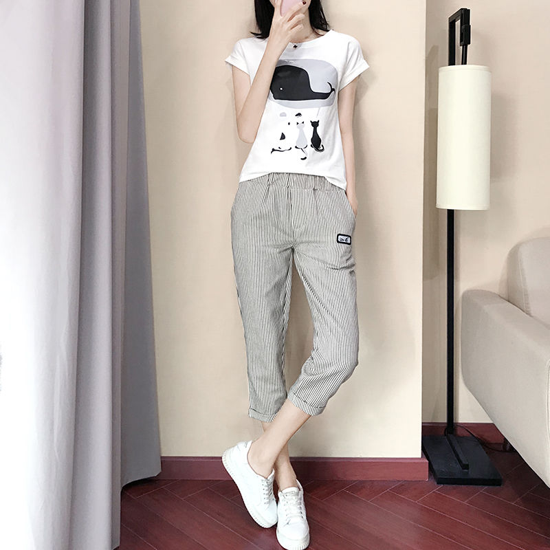 马上7号就立秋了，连衣裙靠边站，新版初秋套装来袭，迷人更显瘦