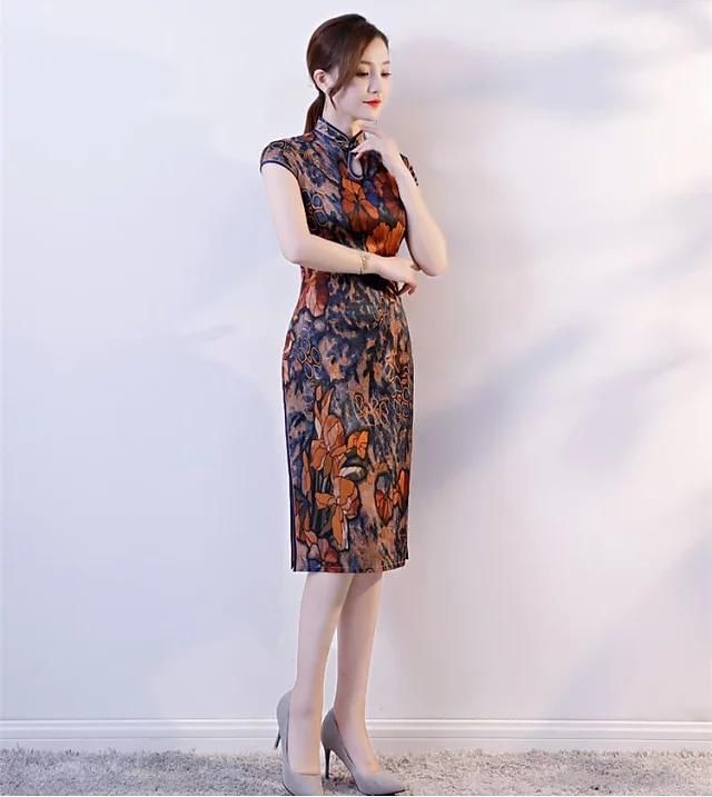 专为夏天定制，复古中式修身旗袍，惊艳中国美！