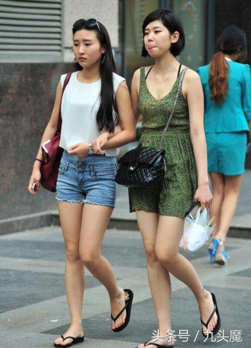 清凉一夏：2018炎夏一套街拍美女，送给各位看官退退火