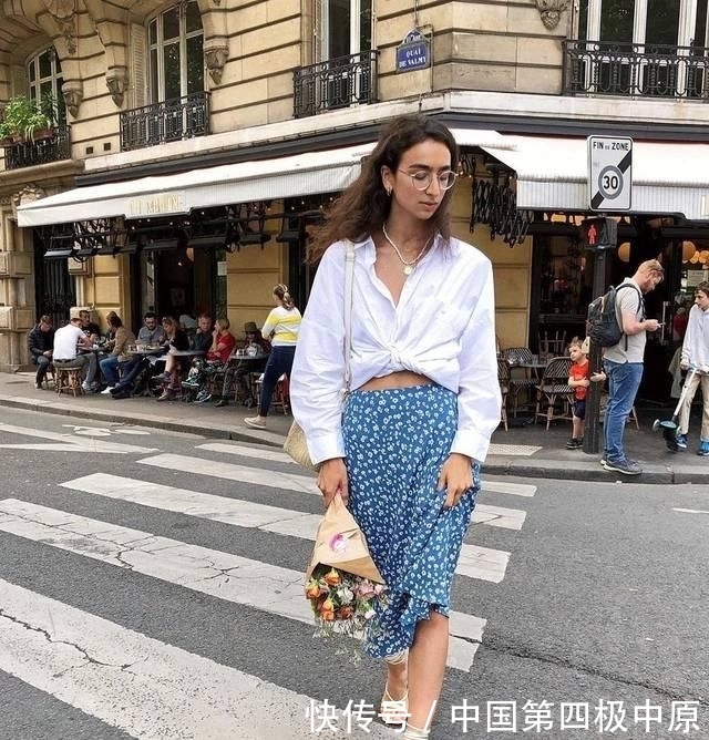  『春天』春天到了，法国女人都在穿什么裙子？