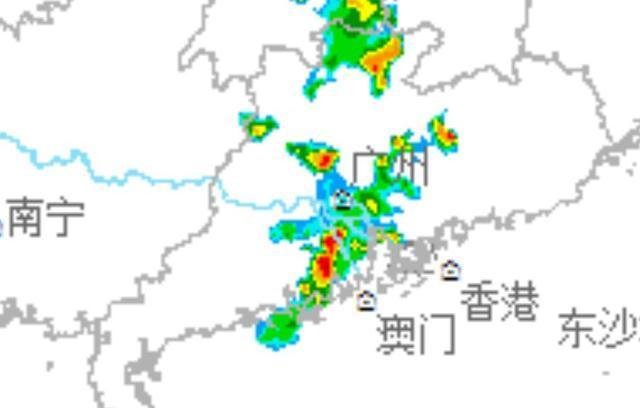 广东大雨突发来袭！大范围中到大雨！中雨大雨将落在以下地区