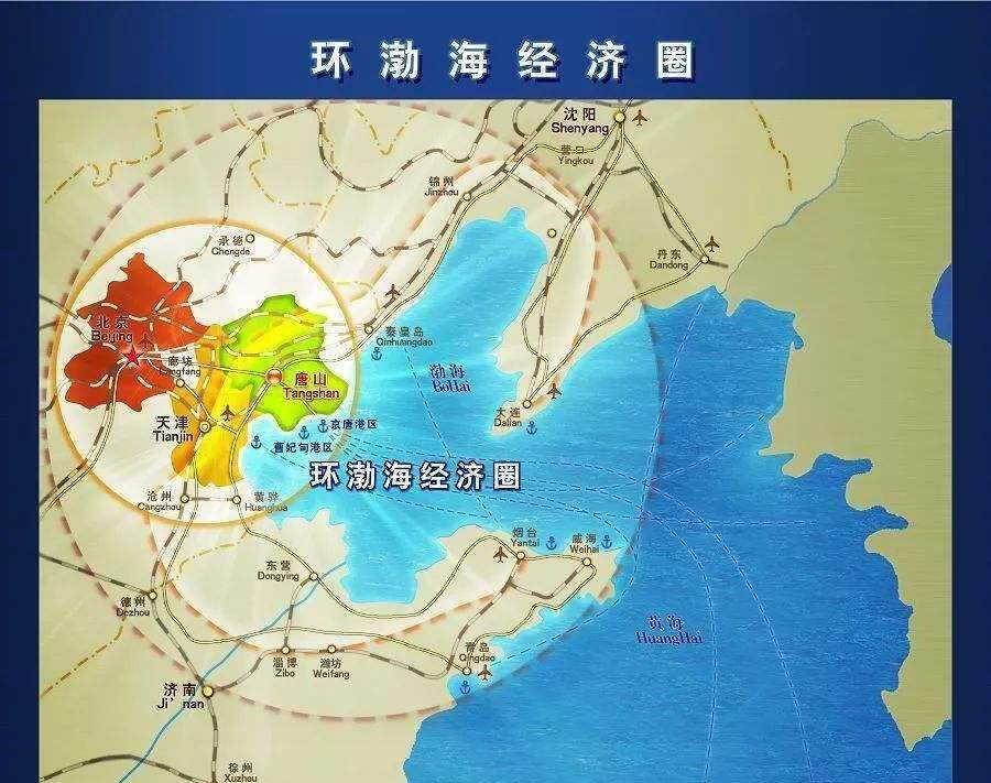  [渤海地区]中国三大经济圈是哪三个，三个中国经济最发达的地区