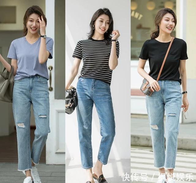  「中年」上了40岁的中年女性，夏季试试这些穿搭，显高又减龄，适合小个子