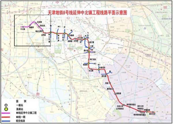  『轨道交通线』重磅 | 具体站点曝光！天津拟新增1条、延长6条地铁线！