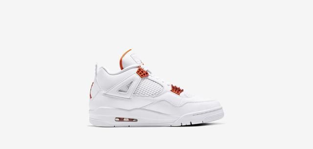  [白橙]纯白金属 AJ4 套装官网预告！白橙配色下周率先发售