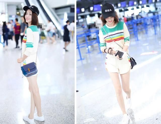 佟丽娅来了，要是有这样的腿，夏天我也这样穿!