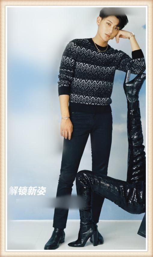 宋茜腿是有多长？一脚提到黄子韬腋下，网友：身高真的只有168？