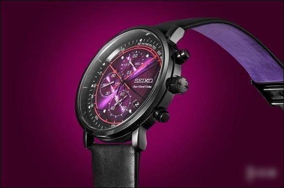 《Fate/Grand Order》推斯卡哈主题手表 紫黑搭配