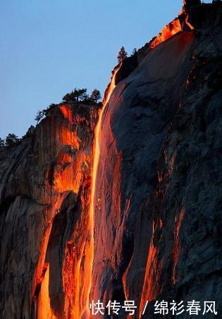 闻名世界的“火瀑布”，不仅非常罕见，如果没有机缘是见不到的