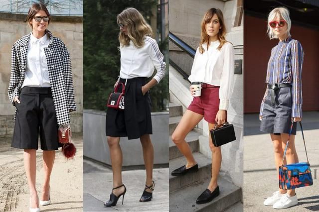 试过那么多短裤还是这四种显瘦，尤其第三条，显瘦又显高