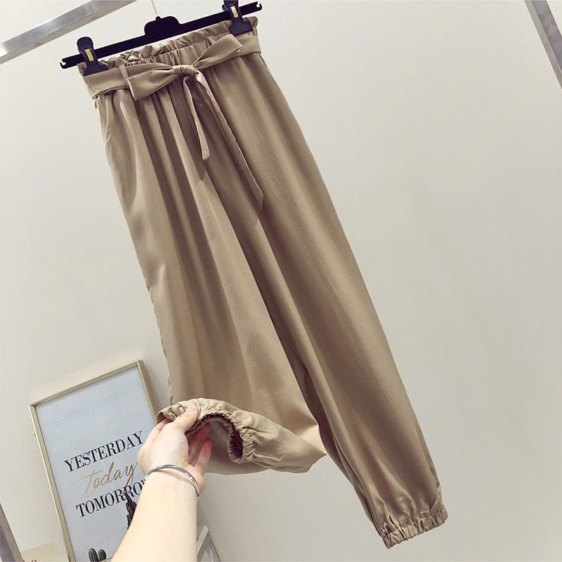 秋后早晚凉，女人别再穿短裤了!9月新上的“女裤”，轻薄又洋气