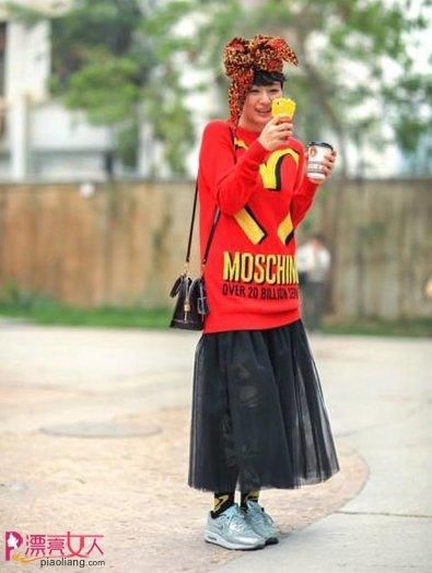  [春意浓]【尚】国内潮人街拍集锦 色彩搭配春意浓