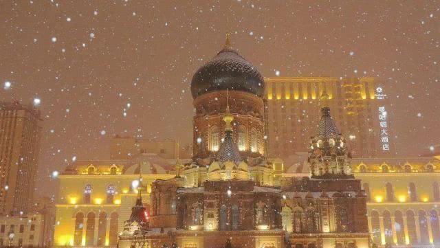 一场雪,东北就变成了雪国