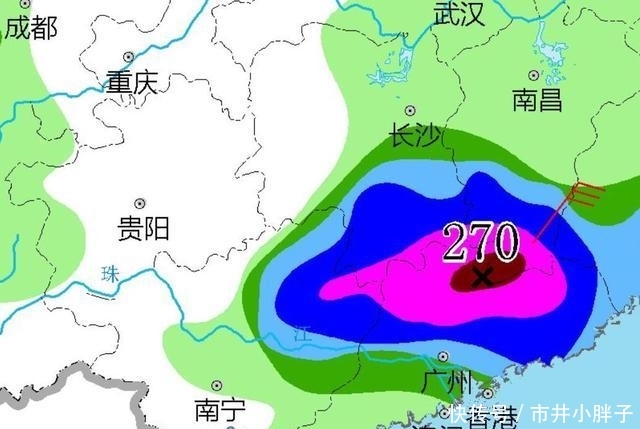 广东 湖南 广西注意！台风雨要来了！中到大雨暴雨将落在以下区域