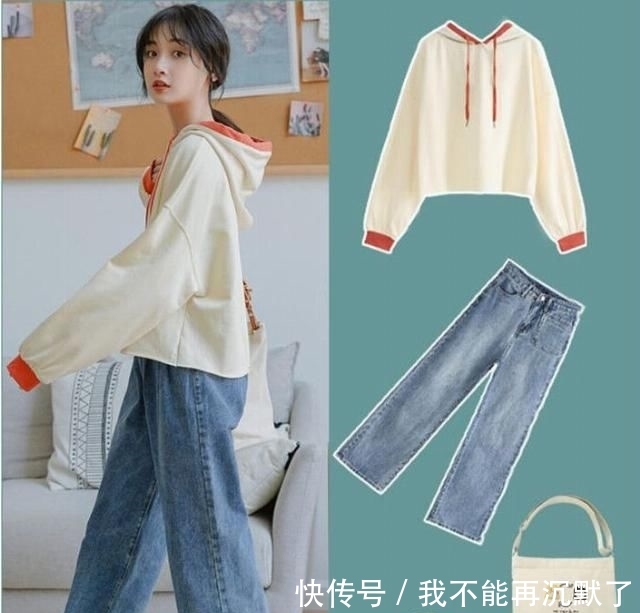 显瘦■牛仔阔腿裤掀起春日新时尚