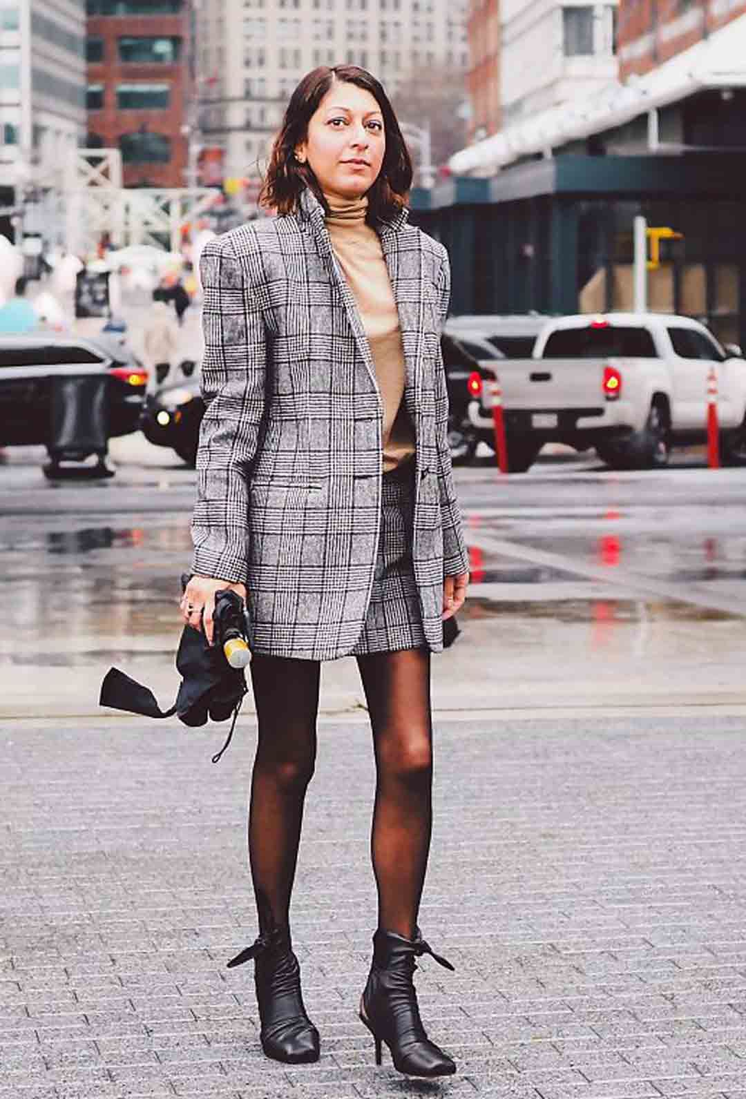 穿搭 | 连裤袜不时髦?是你没搭对