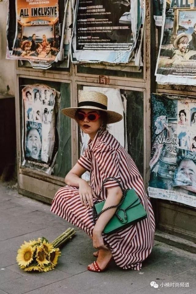 盘点四种穿搭运用平顶草帽，无论浪漫或个性都能驾驭！