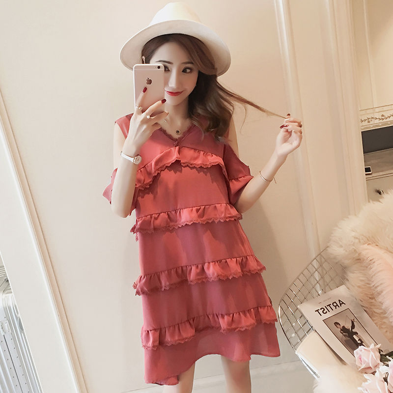 老公眼光真好,给我买这样的连衣裙,穿上超级有魅力还有女人味