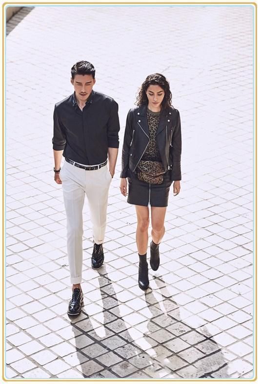 胡兵太潮了吧!渔网衫配亮皮裤，网友:圈内没几个人敢这么穿!