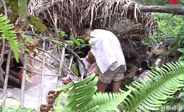 男子隐居洞穴25年 山洞冬暖夏凉 我特别爱干净 很少生病