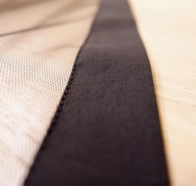  「网纱布」缝制一条半透明网纱裙，学会用这个小技巧，就能轻松变成时髦裙子