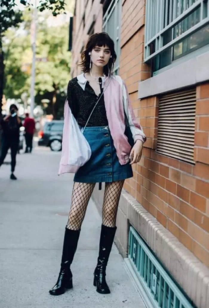 chic感十足的半身裙，教你穿出气质女神范