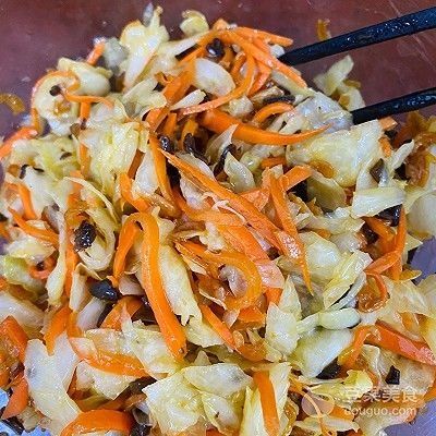  『适量』素胡萝卜卷心菜包子
