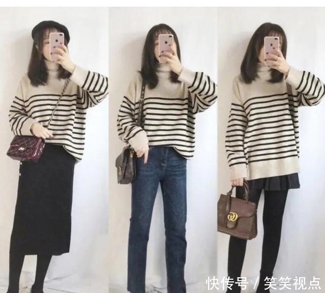  『实用』小个子女生内穿外搭look，日常精致又实用！穿对了显高显瘦