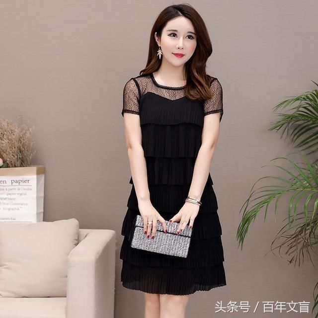 当下流行“一步裙”，漂亮又大方