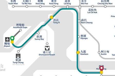  机场快线：港铁宣布暂停机场快线往香港方向列车服务，来回线均