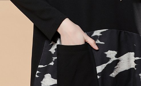 70后女人，秋天尽量别穿紧身裤!XL-5XL秋裙，再胖也能穿