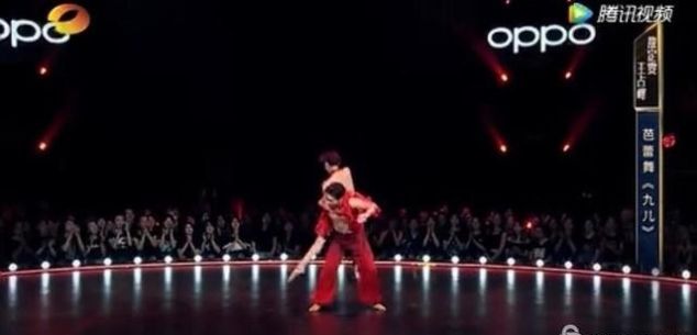 舞蹈风暴总决赛敖定雯