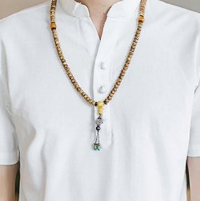 老公发誓再也不穿牛仔裤!穿今年流行的“亚麻衫”，忒年轻了