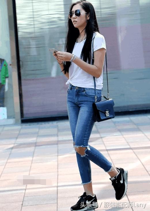 修身牛仔裤的性感，名副其实