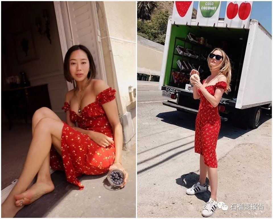 最近流行穿milkmaid上衣，甜美性感合二为一