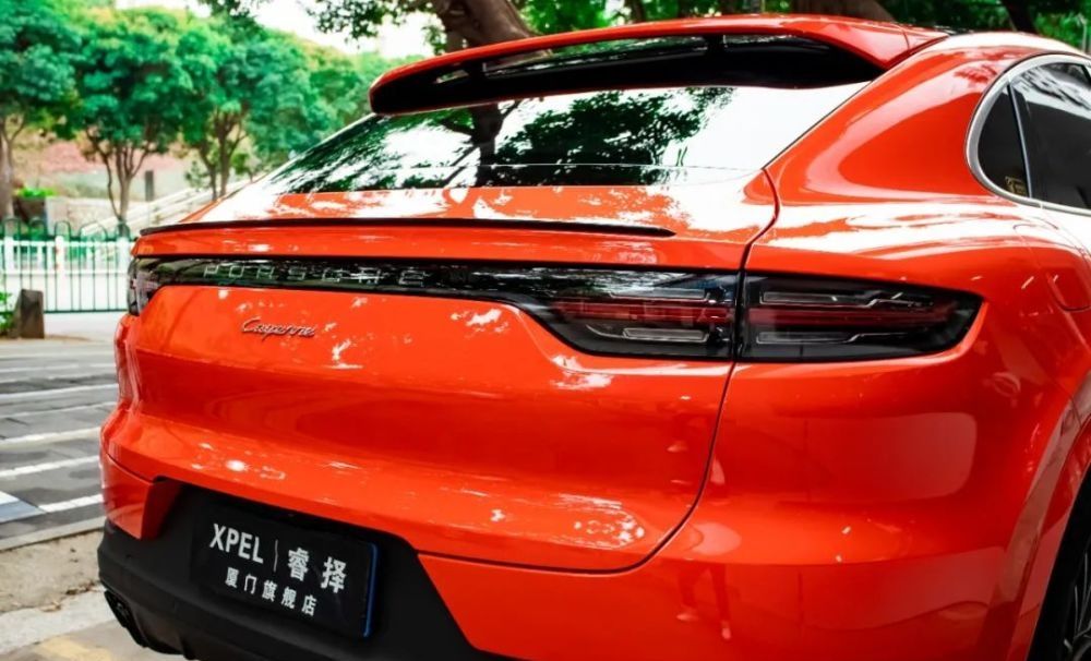  『卡宴』保时捷卡宴Coupe 装贴XPEL LUX PLUS系列漆面保护膜